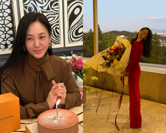 54歳のパク・チュミ、豪華な誕生日パーティーで変わらぬ美貌を披露