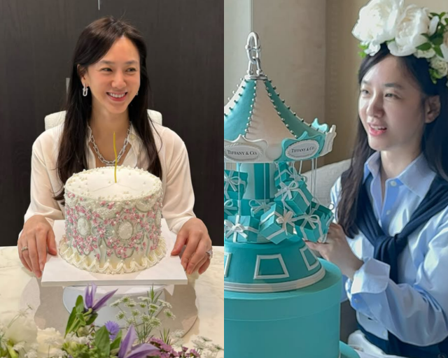 「1300億ウォンCEO♥」パク・チュミ、ケーキもハイブランド…世にも豪華な誕生日パーティー