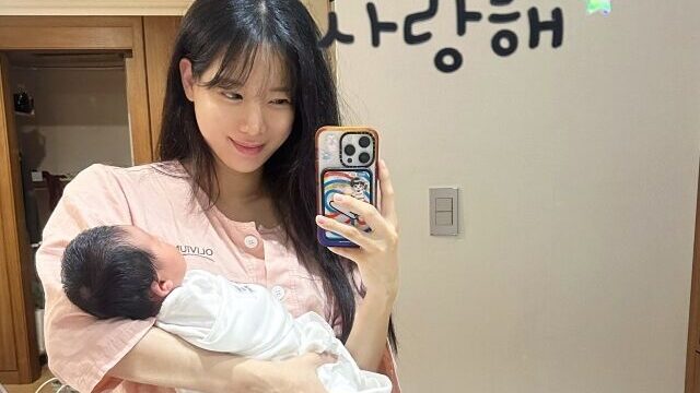 元チアリーダークイーンのキム・ハンナが男児出産を報告！結婚1年目で母になった感動の心境