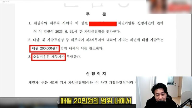 「キム・セの1日6666ウォン制限」…ウン・ヒョンジャン、弁護士費用2000万ウォン→預託金仮差押え認可で「歓声」