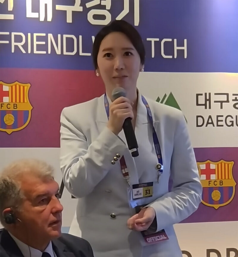 世界最高のサッカーチームを韓国に連れてきたが、100億ウォンの破産危機に直面する女性