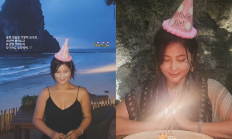 「来年は2人になれますように」…ソルビ、♥イ・ギュハンと結婚発表→誕生日の“願い”叶う