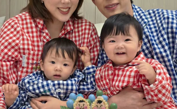 「エンジョイカップル」ソン・ミンス＆イム・ララ、双子の1歳誕生日に小児患者へ寄付