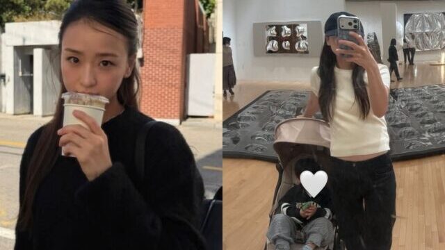 ソン・ヨンジェ、愛息子と美術館デートを満喫…変わらぬスタイルと息子の成長が話題に