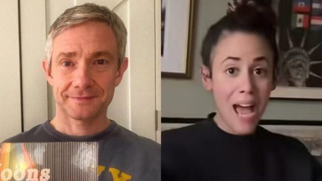マーティン・フリーマンが23歳年下女優と極秘結婚、6年の交際を経てゴールイン