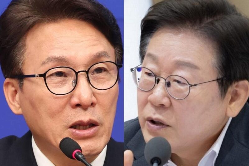 「李在明氏、金民錫氏に苛立ち」…党内から漏れた本音