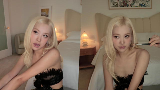 BLACKPINKロゼ、金髪ヘアと大胆な衣装で披露した圧倒的美貌とスタイル