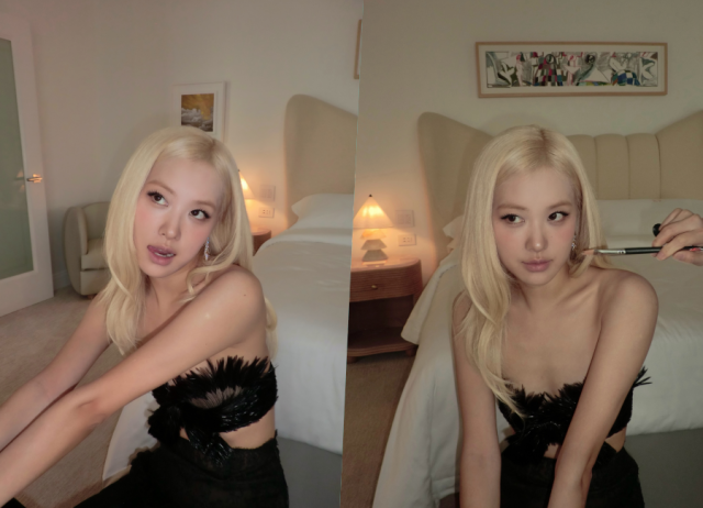 BLACKPINKロゼ、金髪ヘアと大胆な衣装で披露した圧倒的美貌とスタイル