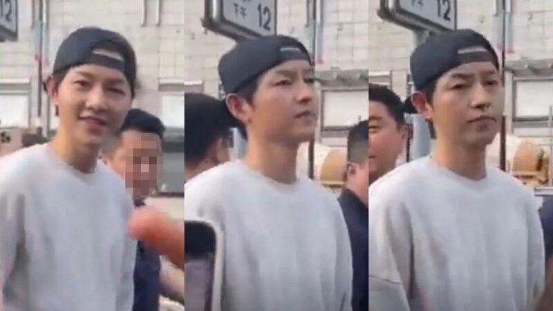 宋仲基に元妻の宋慧喬について話したら、一瞬で表情が強張った…