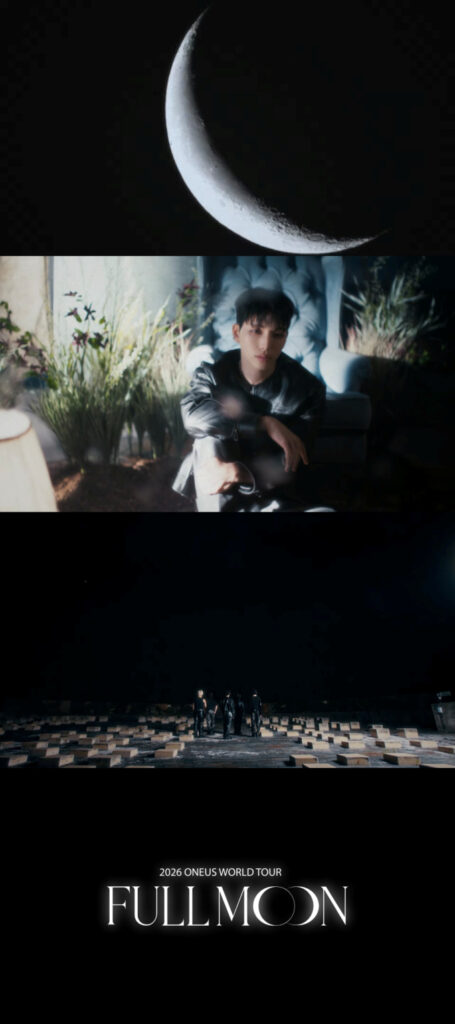 ONEUS、完全体ワールドツアー「FULL MOON」開催決定―世界を巡る躍動のステージへ