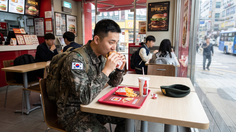 休暇中の軍人がロッテリアを利用して批判に？韓国で物議を醸した「理不尽な苦情」の実態