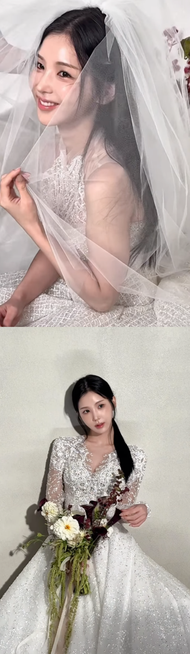 「カン・ソクウの娘」カン・ダウン、結婚のシグナル？　ウェディングドレス姿披露…「1日体験」