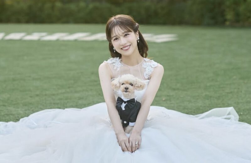 유명 女돌, ♥일반인 남성과 결혼 발표…”따뜻하게 지켜봐 달라”→웨딩 사진 공개