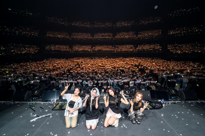 MAMAMOOワールドツアー「4WARD」東京公演レポート:圧倒的な歌唱力でファンを魅了