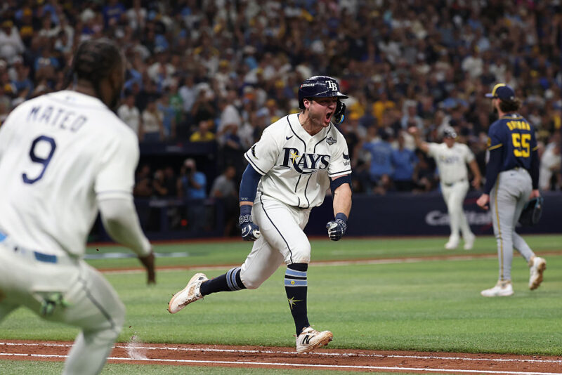 延長12回、プラットのソロ弾で勝ち越すも…タンパベイが劇的サヨナラ勝ち ミルウォーキー、球団創設59年目の初WS制覇は持ち越し