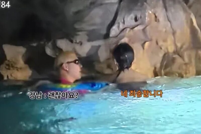 「水に溺れて…」カンナム、ヒヤリとする危機的状況に直面